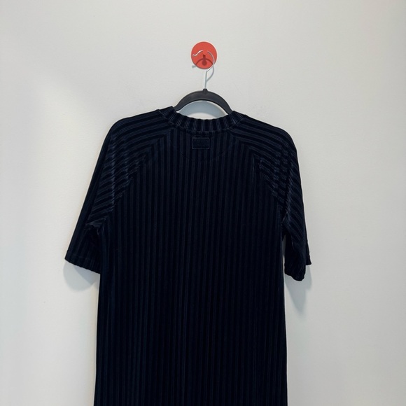 Scotch & Soda Stripe velvet midi dress size M - Picture 8 of 14